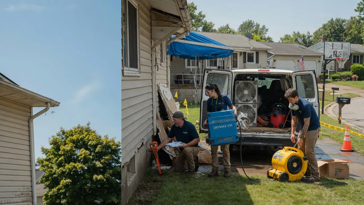 Ceiling Leak Cleanup in Williamstown, NY near me